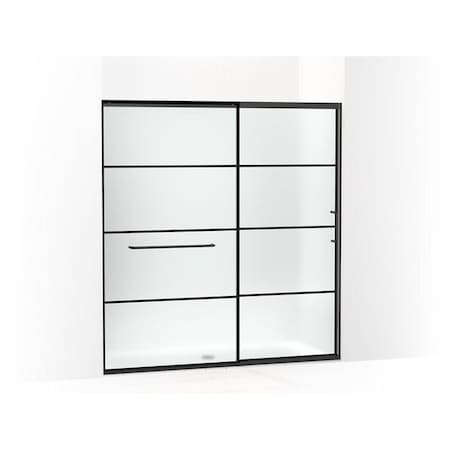 Kohler Elate 5/16 Shower Door 75 1/2 X 71 5/8 K-707617-8G80-BL